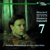 Homero Francesch & Klaus Weise - Piano Concertos No. 21 & 22 (CD)