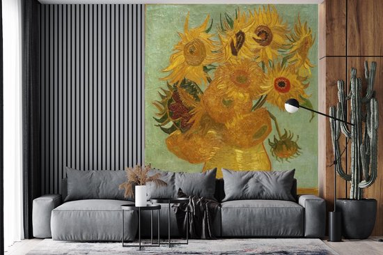 Papier peint - Papiers Papier peint photo Tournesols - Vincent van Gogh - Largeur 195 cm x hauteur 240 cm