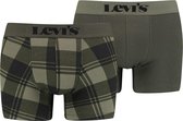 Levi's 2 - Pack Printed Plaid Boxer 701203903