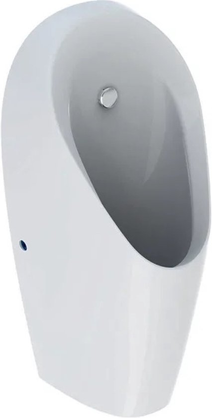 Outlet - Geberit 300 Urinoirs urinoir 92 met achterinlaat inclusief urinoirdeksel wit