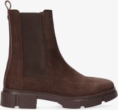 Tango | Romy 9-i dk brown nubuck boot detail - dk brown sole | Maat: 42