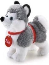 Knuffel Classic Husky 15 cm grijs