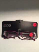 Donna Di Maurizio paars m.s. +1.00 leesbril