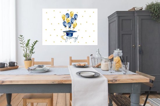 Affiche Proverbes - 'Passé' - Ballons - Citations - 120x80 cm