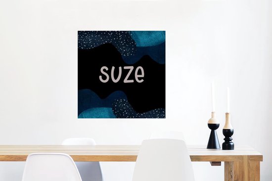 Affiche Suze - Pastel - Fille - 50x50 cm