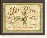 CT Laptray / Schoottafel / Schootdienblad Olio d'Oliva - 43,8 x 33,8 x 5,5 cm