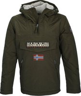Napapijri Rainforest Jas Pocket Donkergroen - maat M