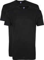 Alan Red T-Shirt Virginia Zwart (2 pack) - maat S