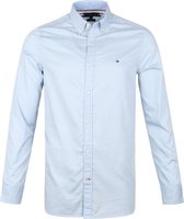 Tommy Hilfiger Slim Overhemd Lichtblauw - maat XL