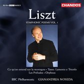 BBC Philharmonic Orchestra, Gianandrea Noseda - Lizst: Symphonic Poems Vol. 1 (CD)