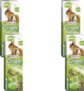 Versele-Laga Crispy Mega Sticks Konijn&Cavia Weide Kruiden - Konijnensnack - 4 x 2x70 g
