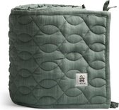 Bedomrander quilted - midnight green