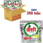 Dreft Platinum All in One - GIGA PAK 200 stuks - Vaatwastabletten
