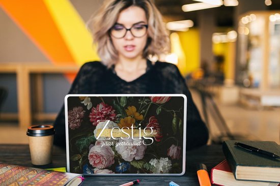 Autocollant pour ordinateur portable - 11,6 pouces - Mariage - Sixty - Design