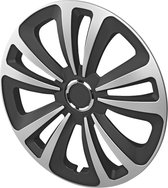 Proplus Hubcap Terra 13 pouces Abs Zwart/ Argent Chacun