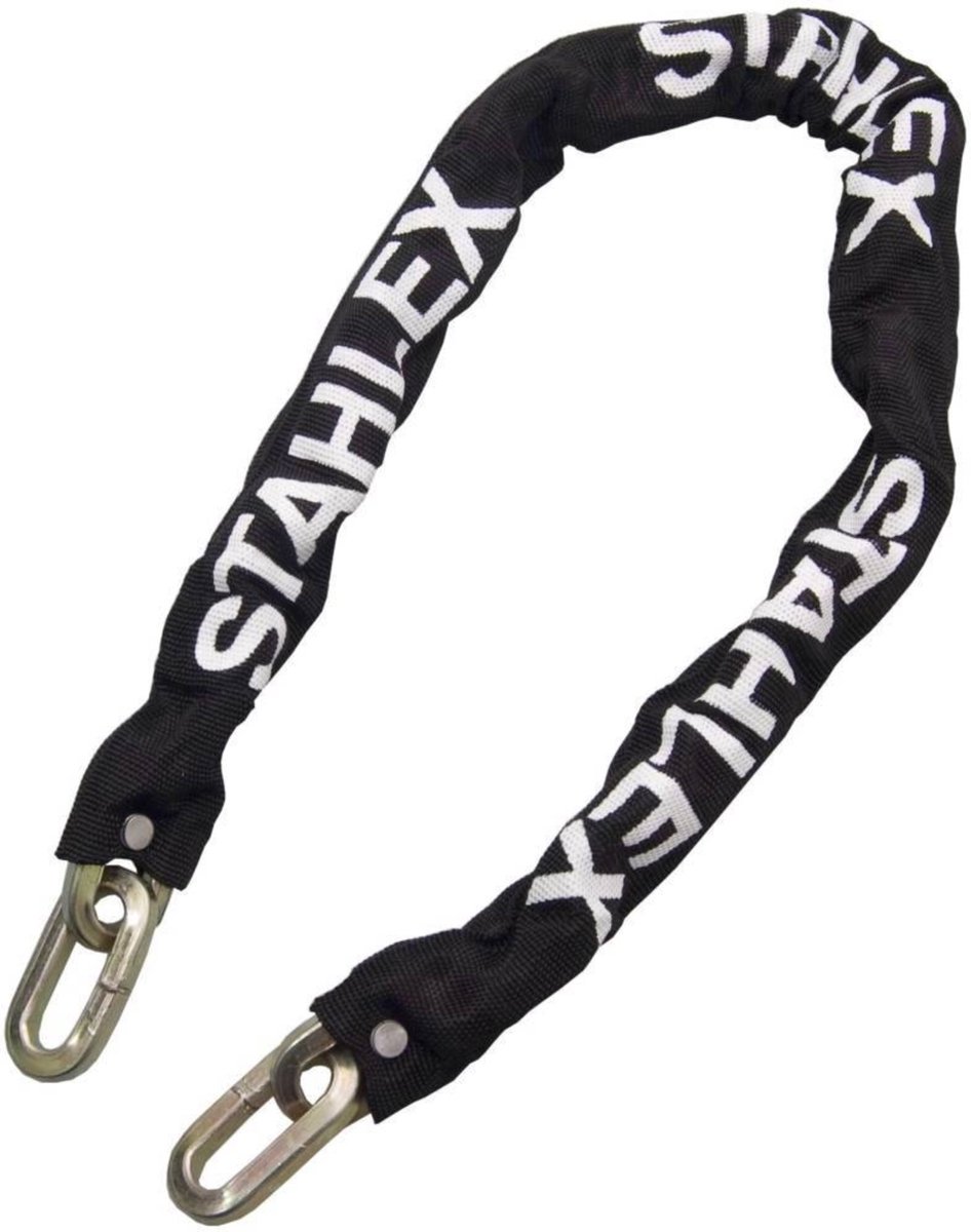 Stahlex Vierkante ketting - gehard staal - 8 x 900 mm - zwart
