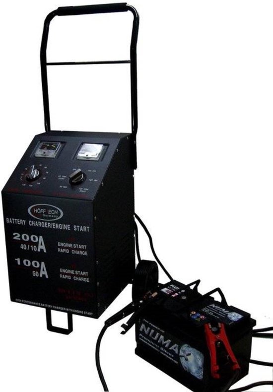 Chargeur de batterie Jump Starter 200A 12V et 6V Tension secteur Chargeur  de batterie... | bol.com