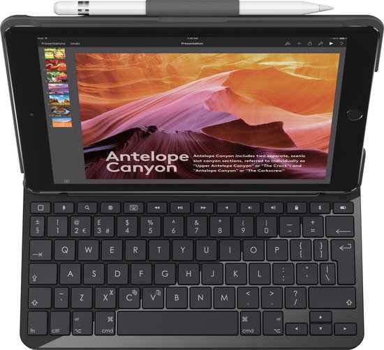 ZAGG Pro Keys Apple iPad 10.9 (2022) Hoes met Toetsenbord Zwart