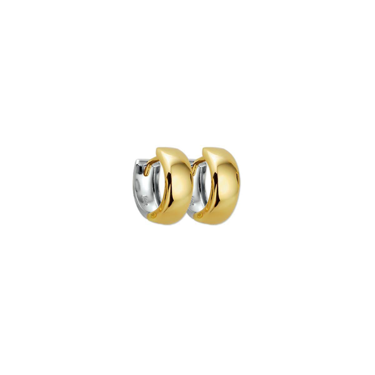 TFT klapoorring 5,0 Mm Bol Bicolor Goud Glanzend