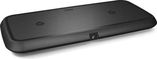 Zens Qi dubbele draadloze lader 30W (2 x 15W) zwart - Apple & Samsung  snelladen - 7... | bol.com