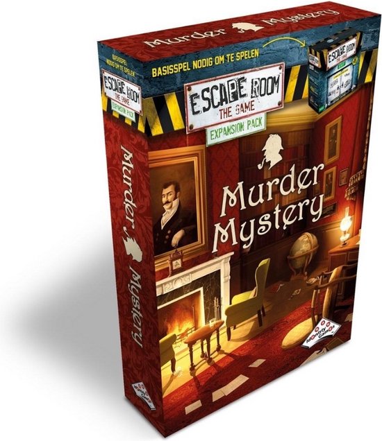 Thumbnail van een extra afbeelding van het spel Spellenbundel - 2 Stuks - Escape Room - The Game basisspel & Uitbreiding Murder Mystery