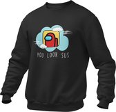 Gamer Kleding - Among Us - You Look Sus - Gaming Trui - Streamer