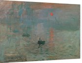 Zonsopgang, Impression, Soleil Levant, Claude Monet - Foto op Dibond - 60 x 40 cm