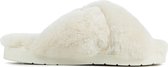 Inuikii Vrouwen Stoffen Harde zool  Pantoffels / Sloffen - Classic Slipper - Beige - Maat 37