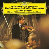 Nathan Milstein, Wiener Philharmoniker, Claudio Abbado - Tchaikovsky / Mendelssohn: Violin Concertos (LP)