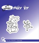 Clear Stamps Girl With Teddybear (BLS1031)