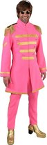 Magic By Freddy's - Beatles Kostuum - Roze Lonely Hearts Club Beatles - Man - roze - Small - Carnavalskleding - Verkleedkleding