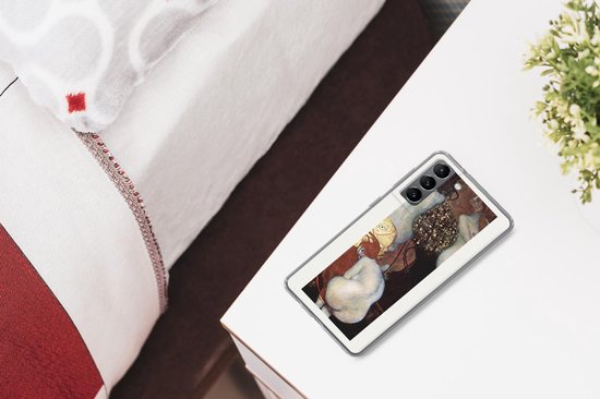 Coque Samsung Galaxy S21 - Poisson rouge - Gustav Klimt - Coque de téléphone en Siliconen