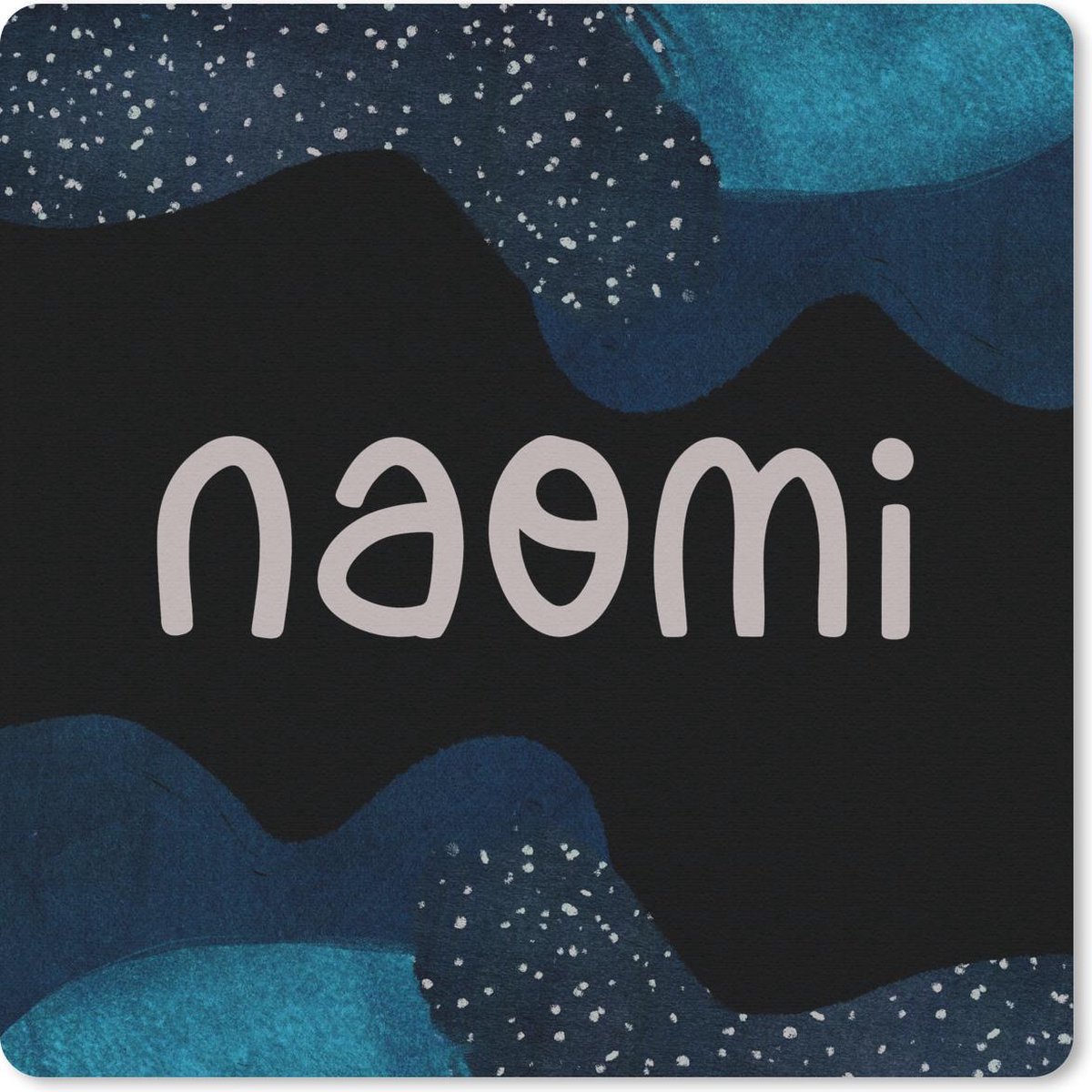 Muismat 20x20 cm - Mousepad Naomi - Pastel - Meisje - Muismatten