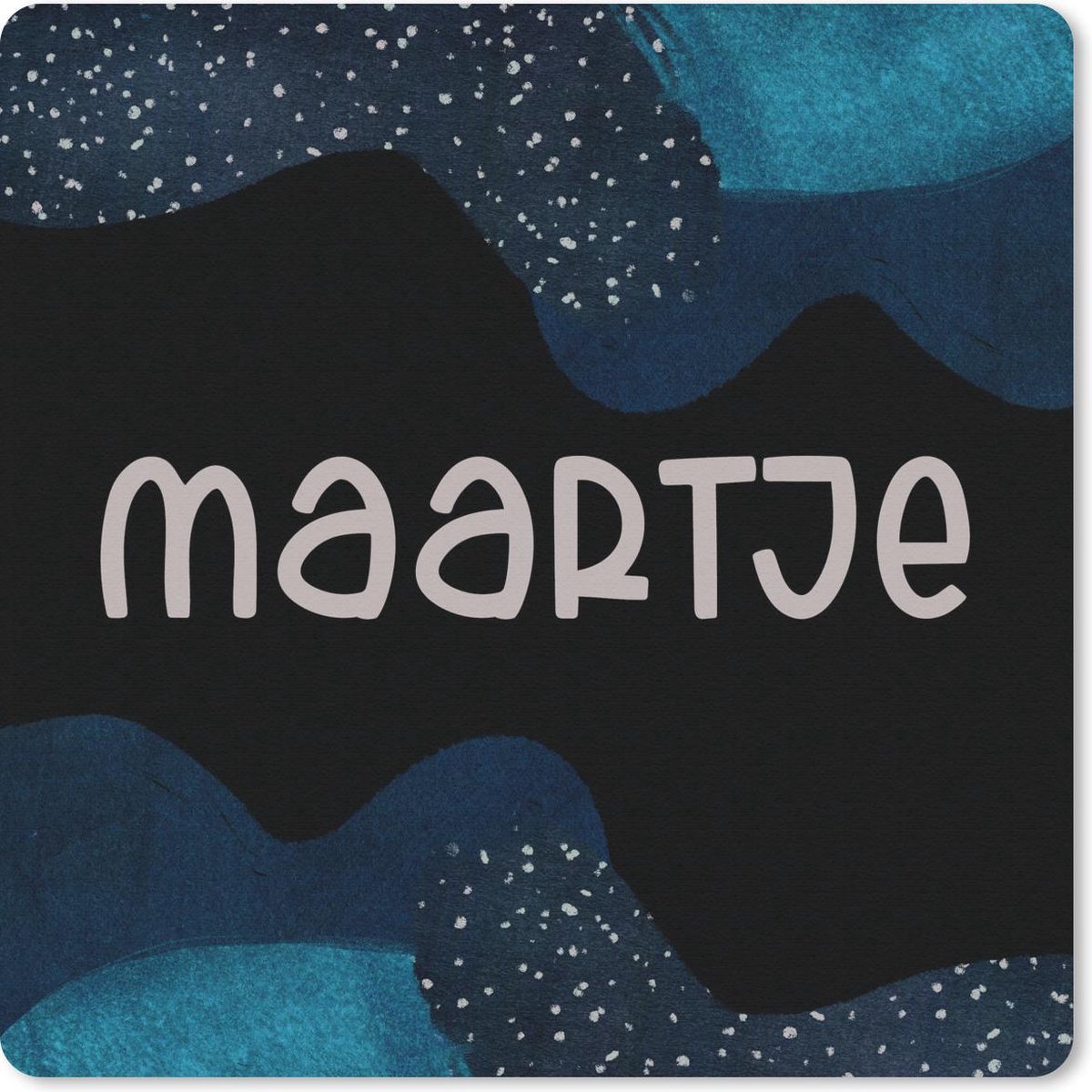 Muismat 20x20 cm - Mousepad Maartje - Pastel - Meisje - Muismatten
