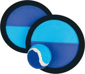 vangspel klittenband 18 cm blauw/zwart 3-delig