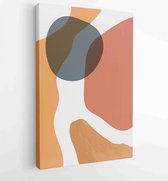 Canvas schilderij - Abstract wall arts background vector set 3 -    – 1909172779 - 80*60 Vertical