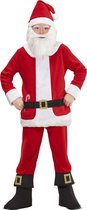 Kerst & Oud & Nieuw Kostuum | Kerstman Karel | Jongen | Maat 158 | Kerst | Verkleedkleding