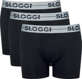 Sloggi Men Go 3Pack Short Zwart-S (4)