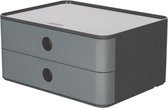 HAN Smart-box Allison - 2 lades -  stapelbaar - graniet grijs -  HA-1120-19