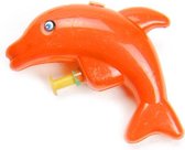 waterpistool Dolfijn junior 9,5 cm rood