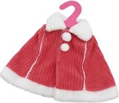 babypoppencape 46 cm rood