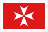 Vlag Malta Koopvaardij 200x300cm - Spunpoly