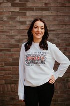 SWEATER LEOPARD HONEY WHITE (M)