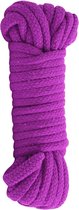 Cotton Bondage Rope Japanesse - Purple - Bondage Toys
