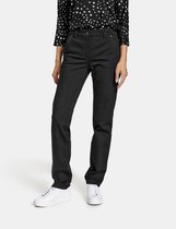 GERRY WEBER Straight fit broek met siersteentjes van organic cotton