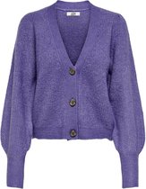 Jacqueline de Yong Vest Jdydrea L/s Short Cardigan Knt Noos 15223312 Veronica/melange Dames Maat - S