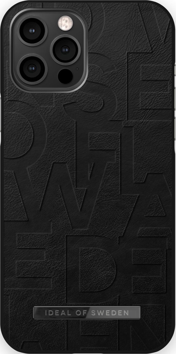 Ideal of Sweden Fashion Case Atelier iPhone 12 Pro Max IDEAL Black