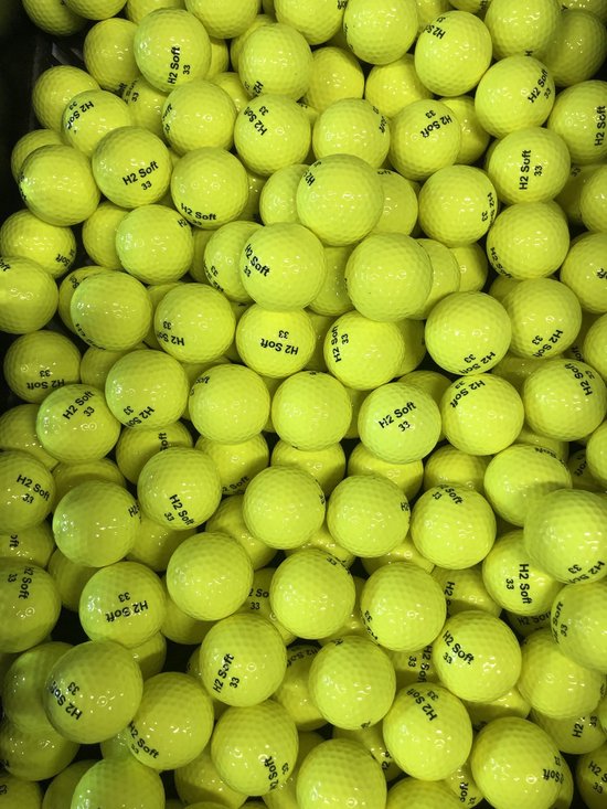 Nieuwe H2 XL Golfballen Geel 25stuks van Merkloos — afbeelding 2