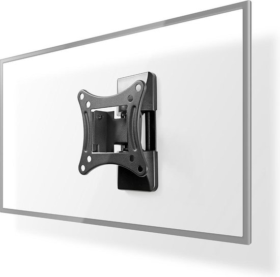 Platte TV beugel - Schermformaat: 32 t/m 60 inch,Muurafstand: 85 mm,Draaibaar: 9