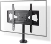 Nedis Draai- en Kantelbare TV-Standaard - 32-55 " - Maximaal schermgewicht: 50 kg - Kantelbaar - Draaibaar - Metaal / Staal - Zwart